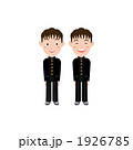 男子中学生・高校生のイラスト