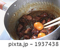 鳥もつを煮る-1