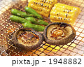 椎茸の網焼き