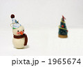 雪だるまとクリスマスツリー