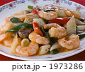 中華料理　エビの炒め物