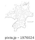 白地図（福岡県）