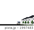 住宅街と宅配ドライバー