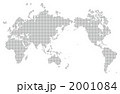 ドット世界地図
