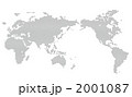 ドット世界地図