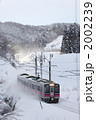 冬の快速電車