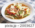 イカと野菜の炒め物