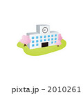 学校校舎のイラスト