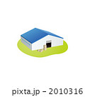 工場または倉庫のイラスト