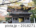 称名寺、仁王門の紅葉