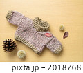 手編みのセーター　（横）