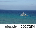 フィリピン　セブ島の南国リゾートの海とバンカーボート