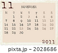 ２０１１年カレンダー　１１月