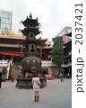 中国　寺　参拝
