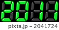 2011　デジタル数字
