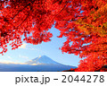 富士山と紅葉
