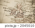 古い世界地図　イギリス