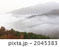 雲海と紅葉