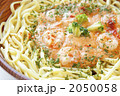 エビのトマトクリームソースパスタ