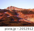 三俣山荘より朝日に焼ける三俣蓮華岳