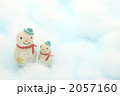 冬イメージ　雪だるま