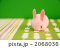 ぬいぐるみのうさぎ（横）