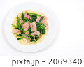 ベーコンとホウレン草のスパゲティ