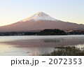 河口湖と富士山
