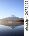河口湖と富士山