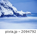 笹川流れ雪景色