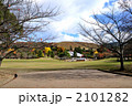奈良公園から若草山を望む