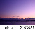 夕焼け染まる瀬戸内海