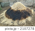 富士山っぽい籾殻焼き