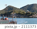 鞆の浦　弁天島と渡船平成いろは丸