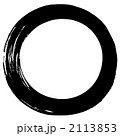 筆書き枠2-黒