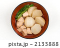 カブと鶏肉の煮物・お椀盛り