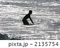 夕暮れサーフィン