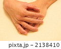 荒れた手