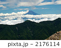 赤石岳からの力強い富士山