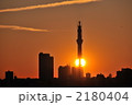 スカイツリーと初日の出