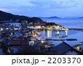 鞆の浦　常夜灯が見える風景