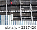 建設中のオフィスビル