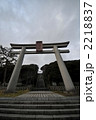 パワースポット　大洗磯前神社　大鳥居