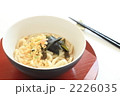 わかめとあげ玉の讃岐うどん
