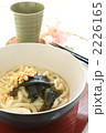 わかめとあげ玉の讃岐うどん