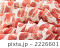 豚肩のスライスの一面