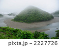 北山川の朝霧