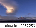 富士山と不思議な雲
