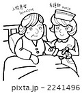 看護師と患者-脈とり