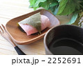 桜餅と緑茶